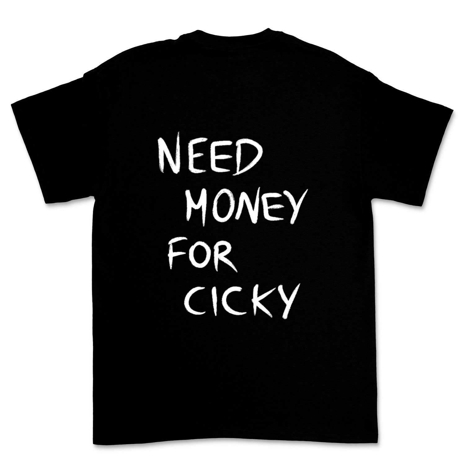 need money for cicky tee black