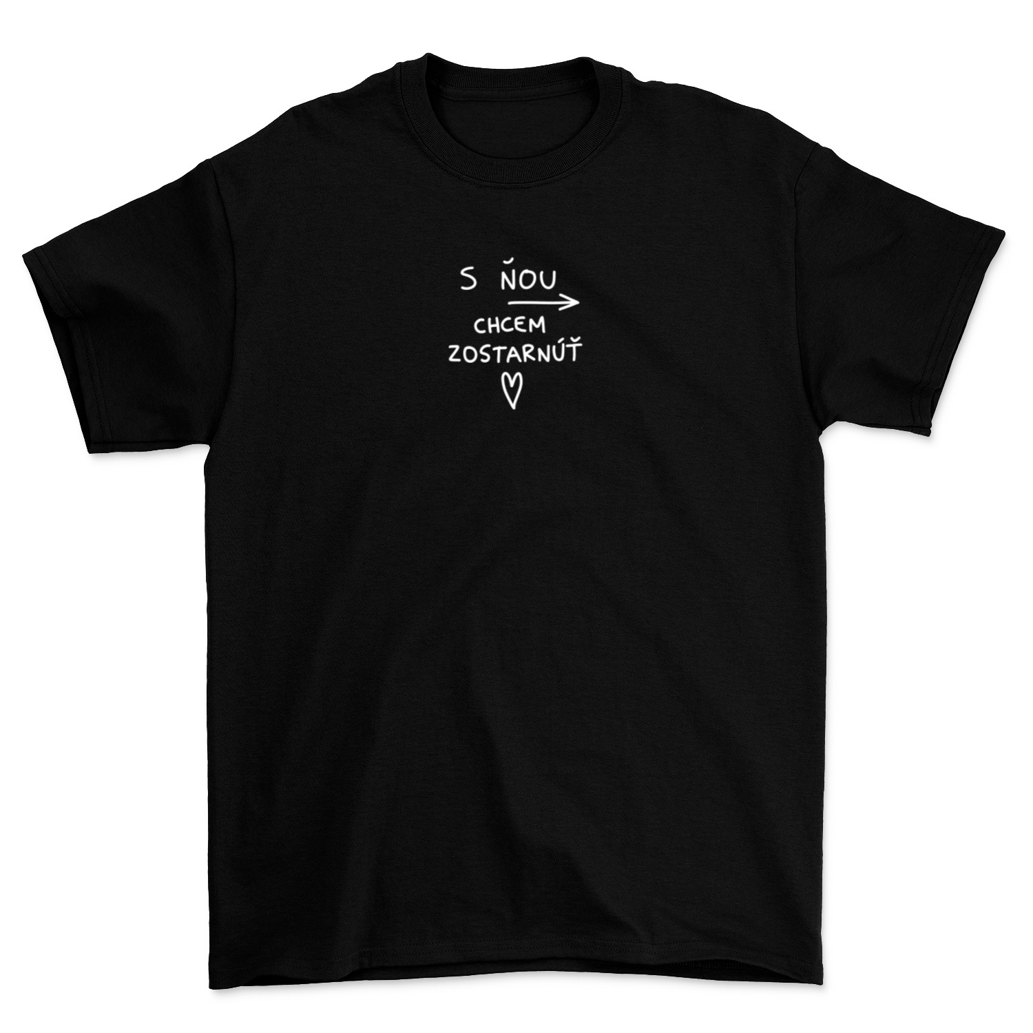 S ňou chcem zostarnúť tee black